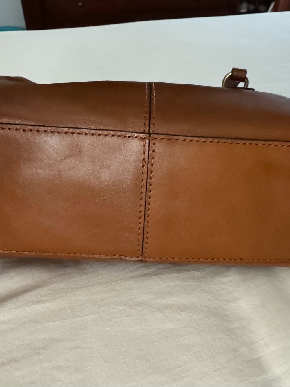 Patricia Nash Valmorea Top Handle Leather Satchel - Picture 4 of 9